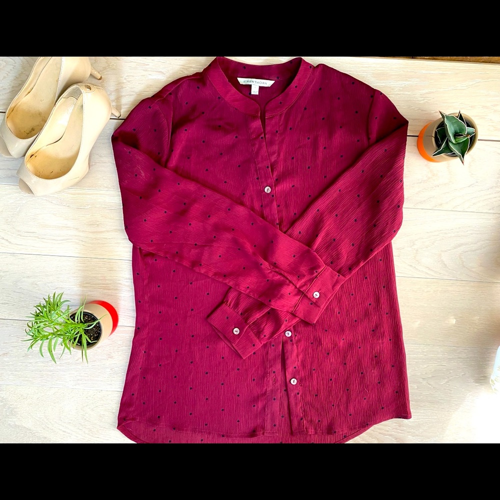 *PRICE DROP* 41 Hawthorn Nomini Button Down Blouse